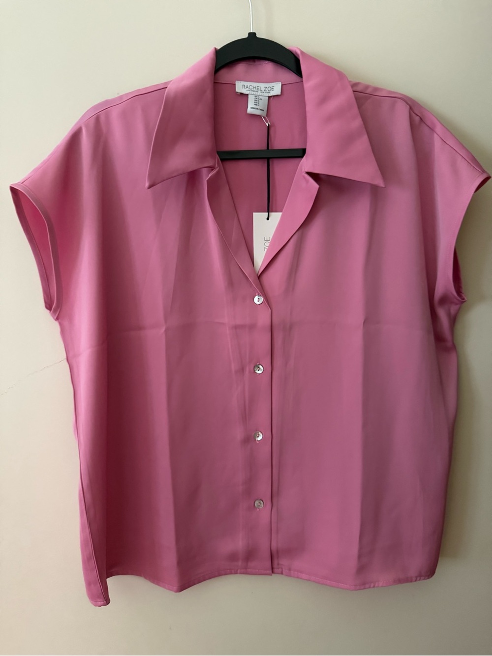 Rachel Zoe Cap-Sleeve Blouse